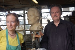 Portrait-in-clay